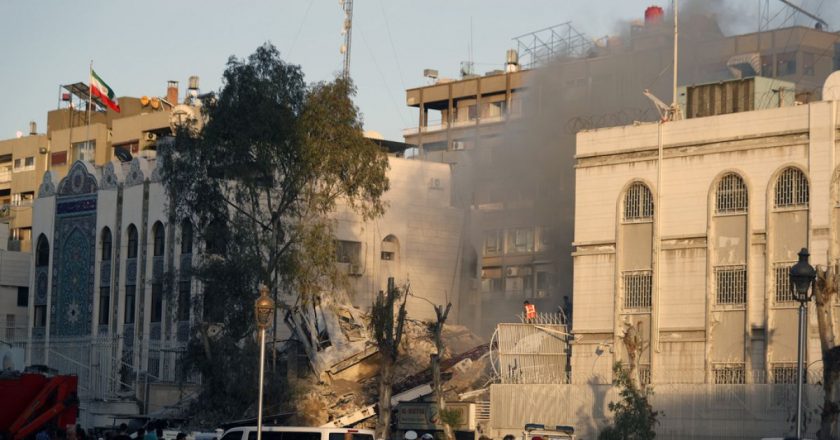 İsrail, Suriye'deki İran konsolosluğu binasını vurdu;  Devrim Muhafızları'nın kıdemli komutanı hayatını kaybetti