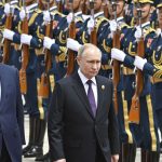 Rusya Devlet Başkanı Vladimir Putin iki günlük resmi ziyaret için Pekin'de