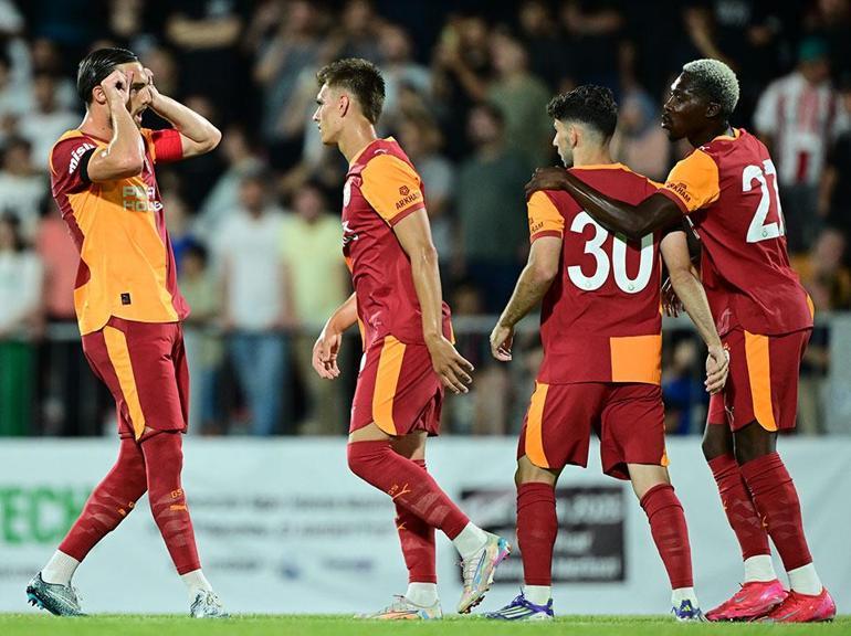 Galatasaray, dost maçında Umeraiyespor'u 5-2 yendi