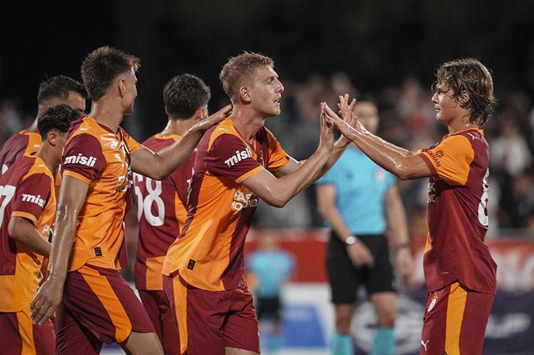 Galatasaray, dost maçında Umeraiyespor'u 5-2 yendi