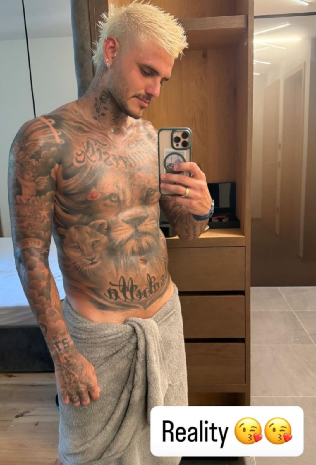 Mauro Icardi son versiyonunu paylaştı ve hayranları kahkahalardan boğdu!