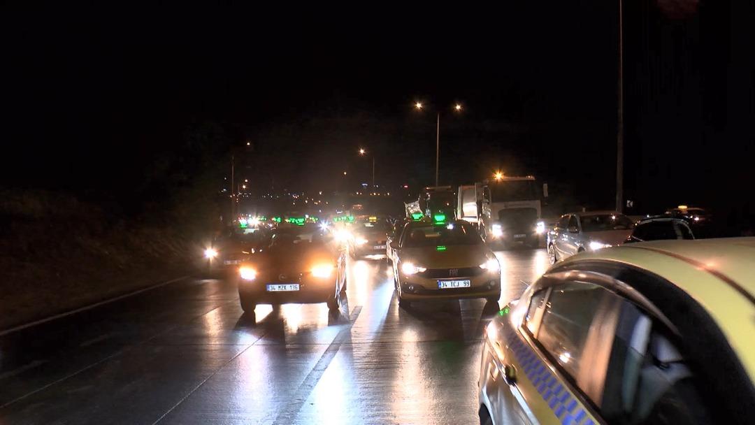 Saldırı Eyupultan ile silahlandırıldı! Acı verici haberlerin haberlerini alan taksiye gitti: konvoy kesilmedi! 5