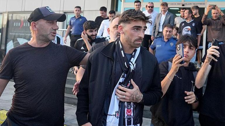 Transfer Haberleri | Portekizli futbolcu Jota Silva, Beşikta için İstanbul'a geldi