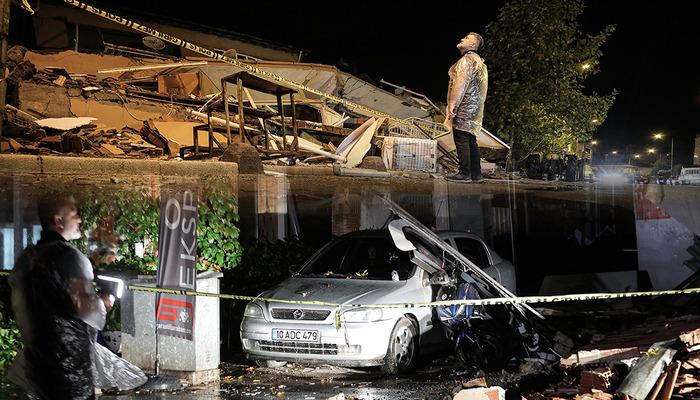 İşte Balıkesir depreminde yıkılan tüm binalar… Enkaz alanları tek tek incelendi