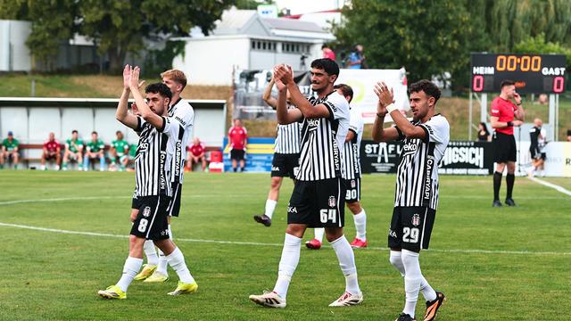 Beşiktaş hazırlık maçında tek golle kazandı! Yeni transfer sahneye çıktı